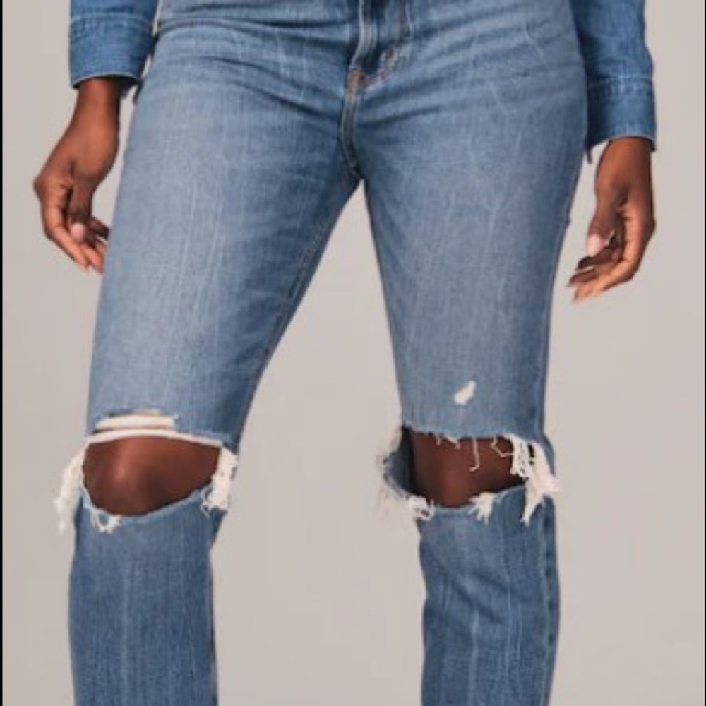 Curve Love Ultra High Rise Ankle Straight Jeans